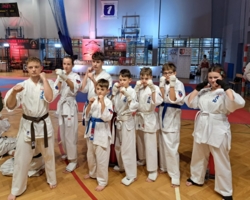 Karatecy Tarnowskiego Klubu Sportowego Oyama Karate